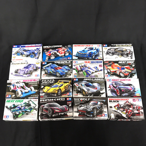 ミニ四駆PRO 1:32 フェスタジョーヌ マンタレイMk.II ホワイトスペシャル ナイトハンター 等 未組立 まとめセット