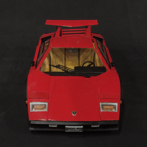 ランボールギーニ カウンタック ミニカー タミヤディスプレイ付
