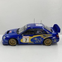 WRC 2003 スバル インプレッサ AUTOart 18 ミニカー ディプレイケース付き SUBARU IMPREZA